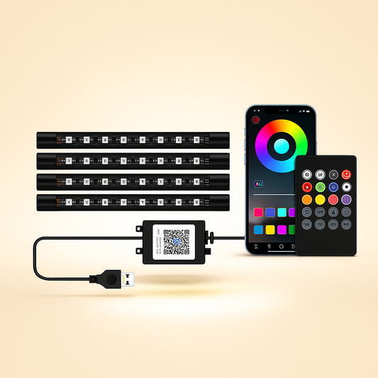 The AuraGlow Footlights | LED Light Strips